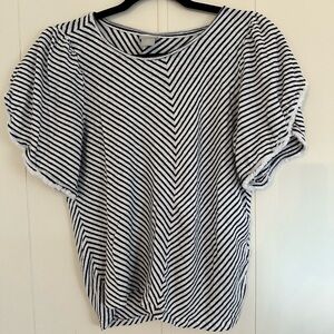 Chico's Chevron Striped Shirt